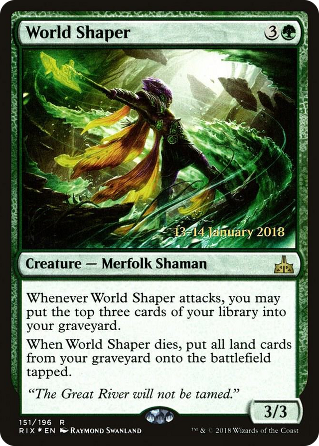 0151 World Shaper R Prerelease Cards