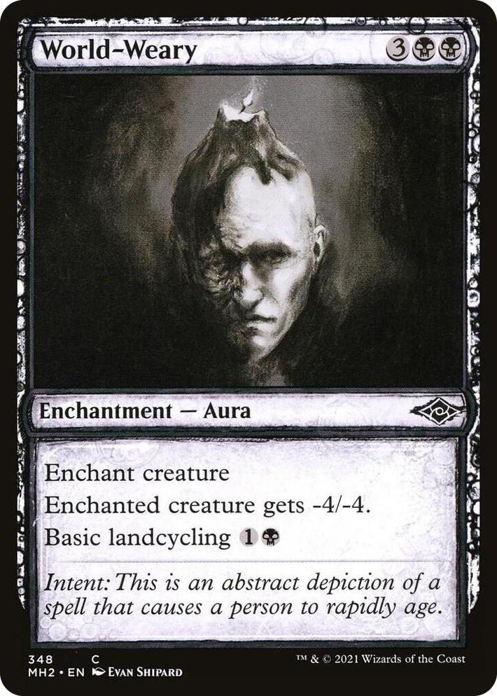 0348 World-Weary (Showcase) C Modern Horizons 2