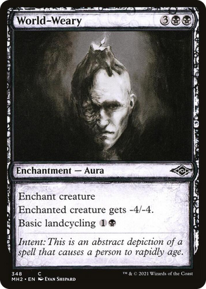 0348 World-Weary (Showcase) C Modern Horizons 2