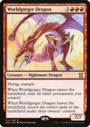 0154 Worldgorger Dragon M Eternal Masters