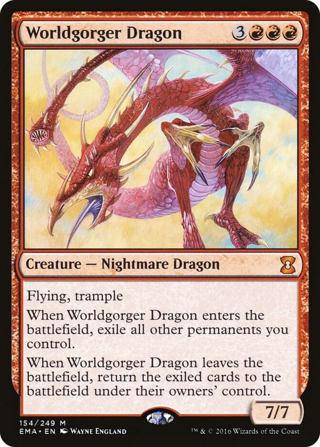 0154 Worldgorger Dragon M Eternal Masters