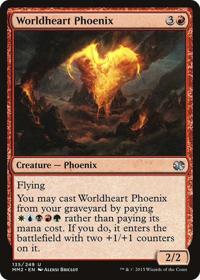 0135 Worldheart Phoenix U Modern Masters 2015