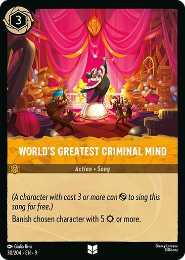 0030 World's Greatest Criminal Mind Uncommon Fabled