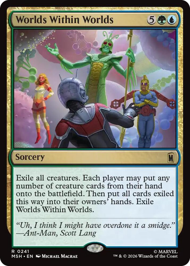 0241 Worlds Within Worlds R Marvel Super Heroes