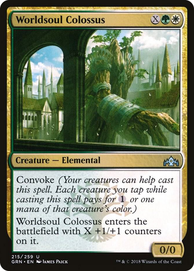 0215 Worldsoul Colossus U Guilds of Ravnica
