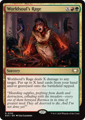 0130 Worldsoul's Rage R Commander: Edge of Eternities