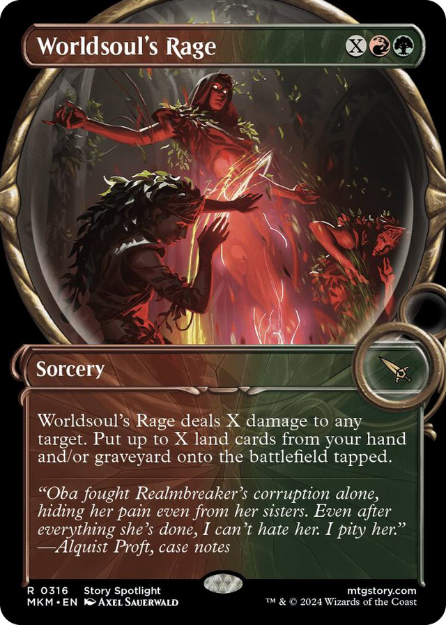 0316 Worldsoul's Rage (Showcase) R Murders at Karlov Manor