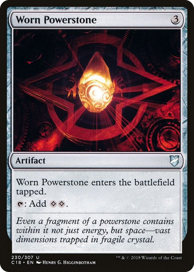 0230 Worn Powerstone U Commander 2018