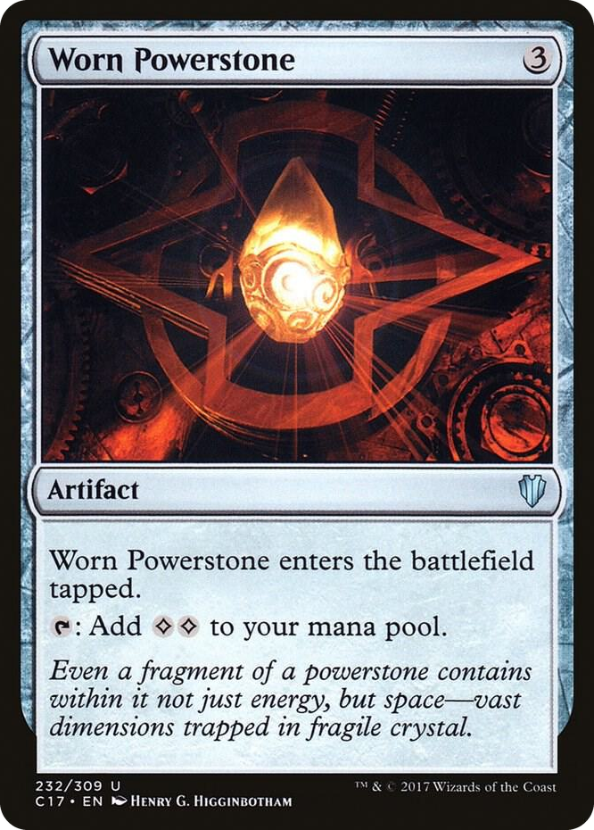 0232 Worn Powerstone U Commander 2017