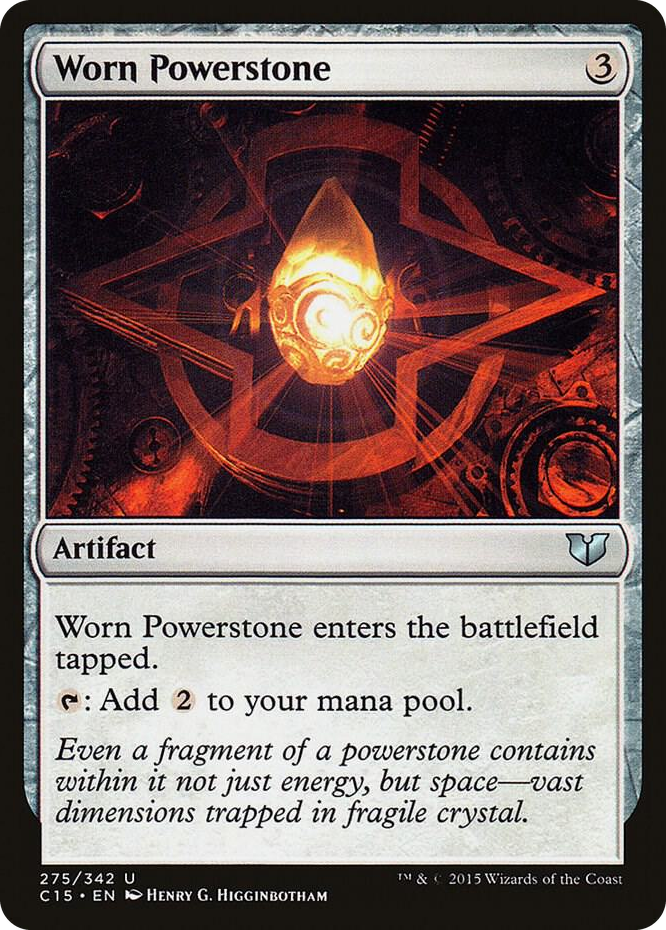 0275 Worn Powerstone U Commander 2015