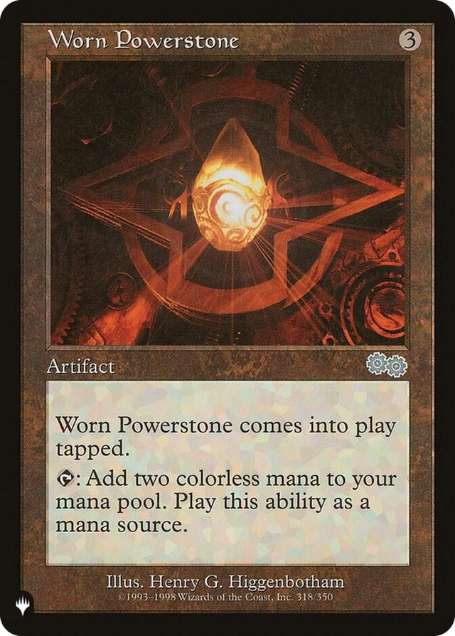 0318 Worn Powerstone U The List Reprints