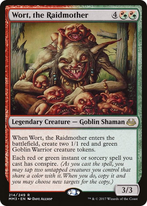 0214 Wort, the Raidmother R Modern Masters 2017