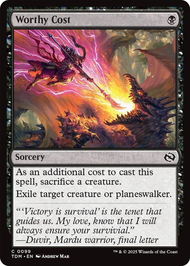 0099 Worthy Cost C Dragonstorm