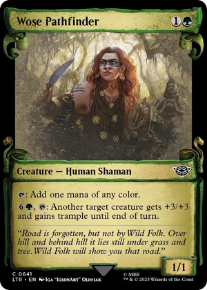 0641 Wose Pathfinder (Showcase Scrolls) C Universes Beyond: The Lord of the Rings: Tales of Middle-earth