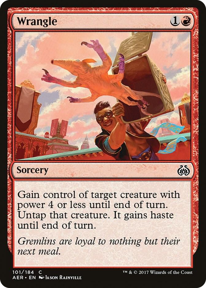 Wrangle #101 C - Aether Revolt Pokemon card