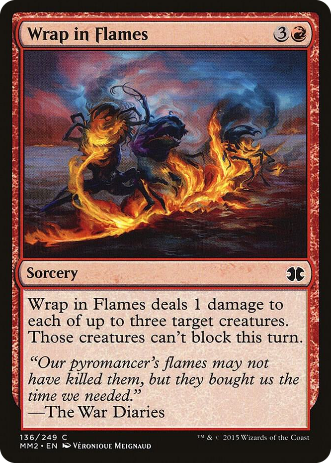0136 Wrap in Flames C Modern Masters 2015