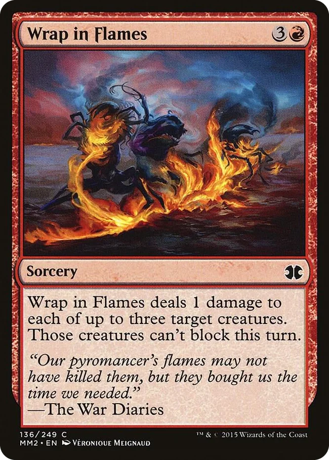 0136 Wrap in Flames C Modern Masters 2015