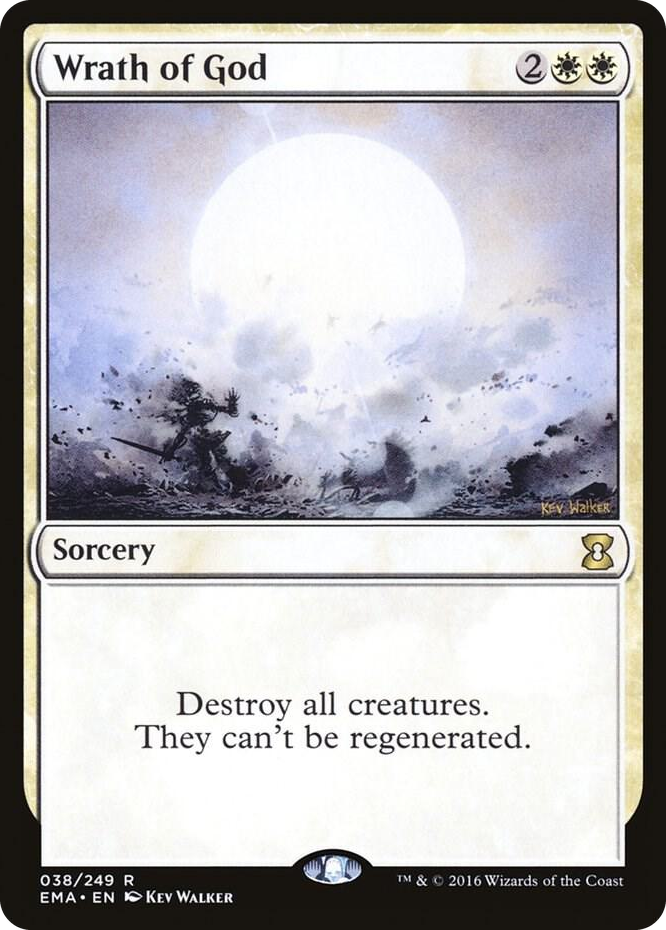 Wrath of God #38 R - Eternal Masters Pokemon card