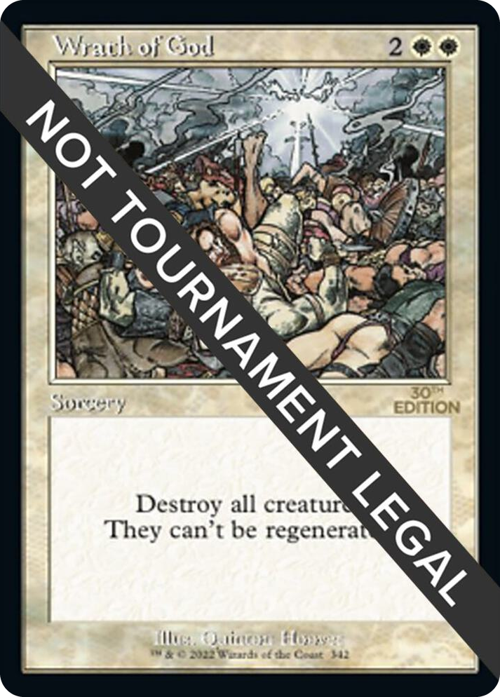 0342 Wrath of God (Retro Frame) R 30th Anniversary Edition