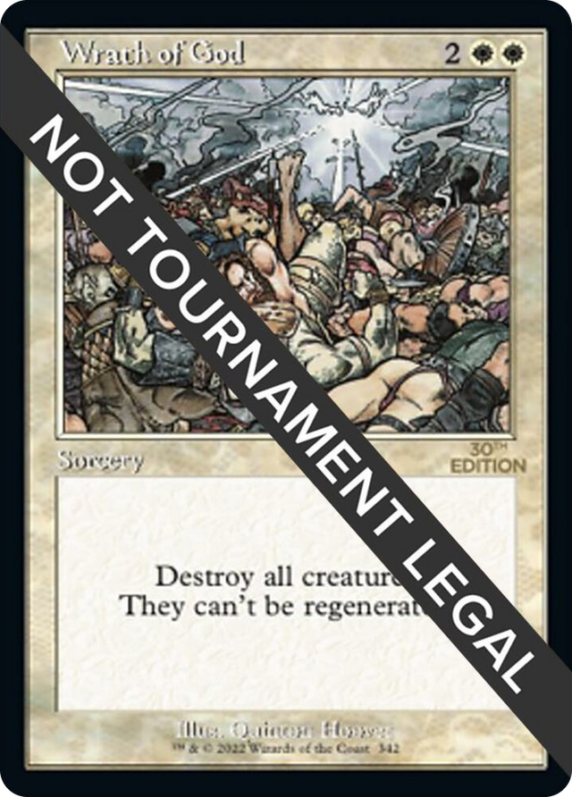 0342 Wrath of God (Retro Frame) R 30th Anniversary Edition