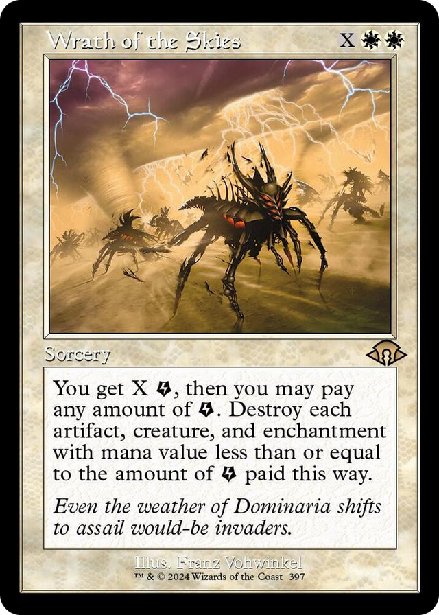 0397 Wrath of the Skies (Retro Frame) R Modern Horizons 3