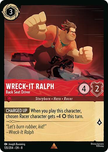 0135 Wreck-It Ralph - Back Seat Driver Rare Reign of Jafar