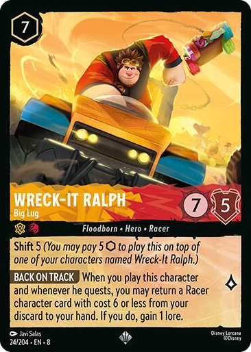 0024 Wreck-It Ralph - Big Lug Super Rare Reign of Jafar