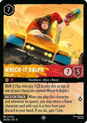 0024 Wreck-It Ralph - Big Lug Super Rare Reign of Jafar