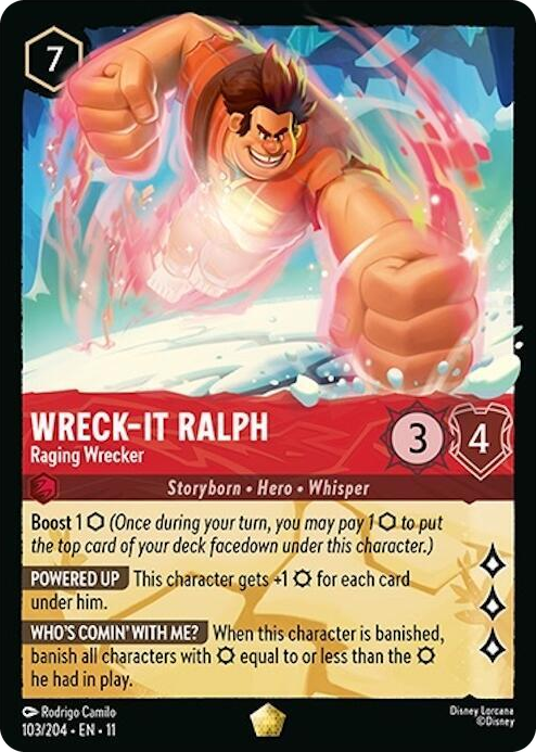 0103 Wreck-It Ralph - Raging Wrecker Legendary Winterspell