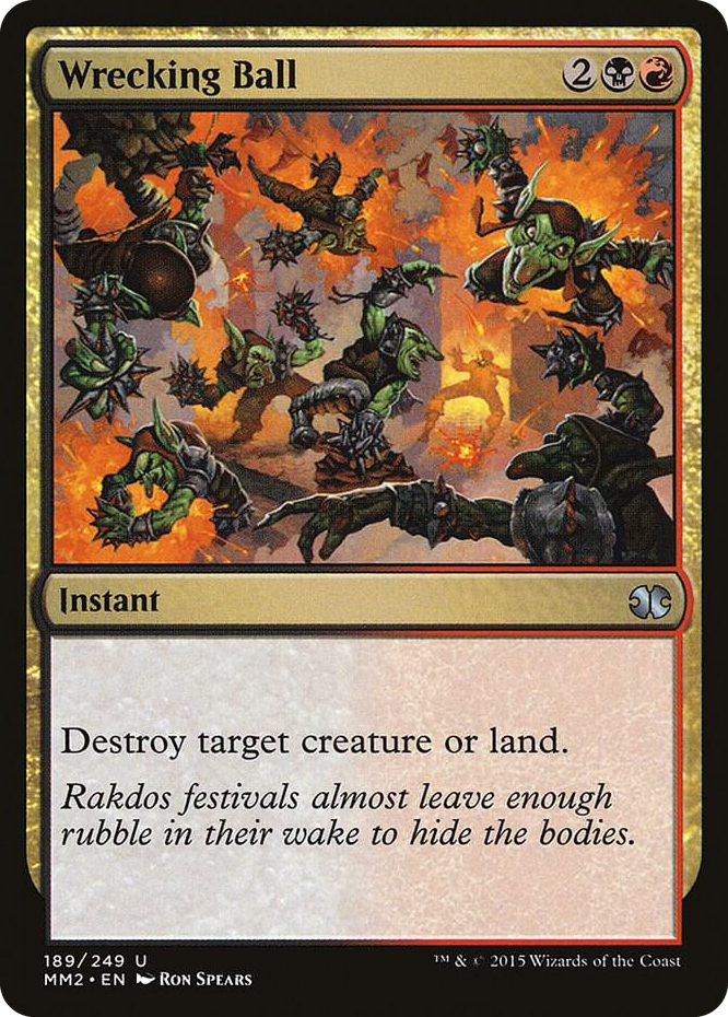 0189 Wrecking Ball U Modern Masters 2015