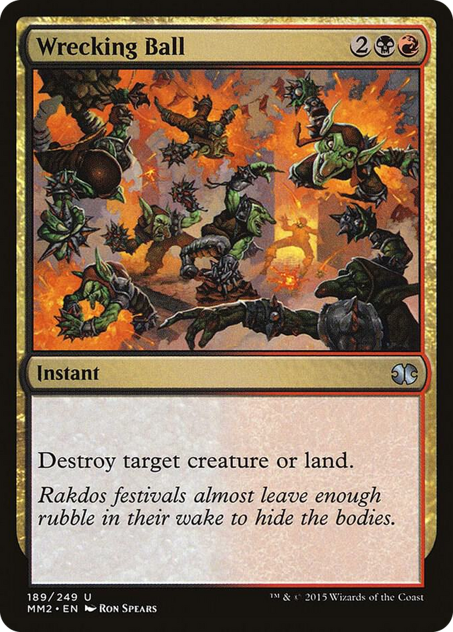 0189 Wrecking Ball U Modern Masters 2015