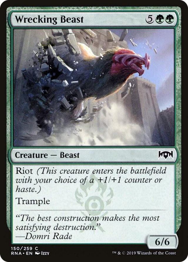 0150 Wrecking Beast C Ravnica Allegiance