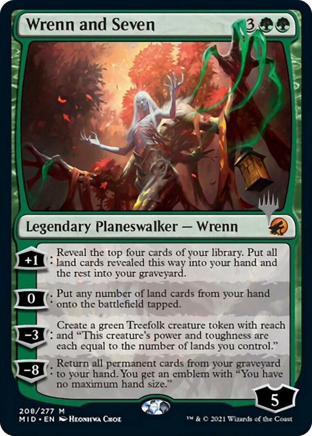 0208 Wrenn and Seven M Promo Pack: Innistrad: Midnight Hunt