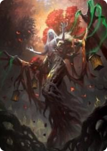 0009 Wrenn and Seven Art Card S Art Series: Innistrad: Midnight Hunt