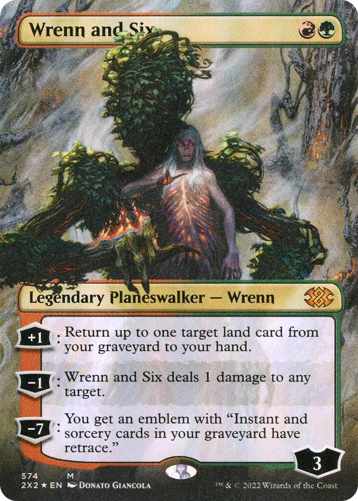 0574 Wrenn and Six (Textured Foil) M Double Masters 2022