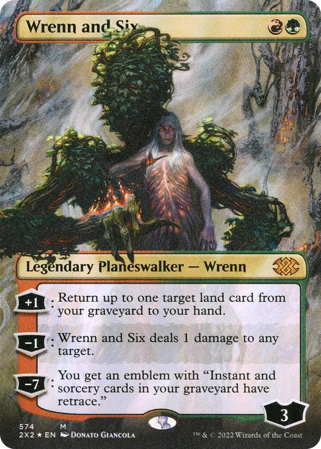 0574 Wrenn and Six (Textured Foil) M Double Masters 2022