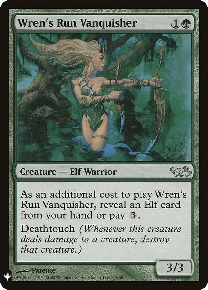 0019 Wren's Run Vanquisher U The List Reprints