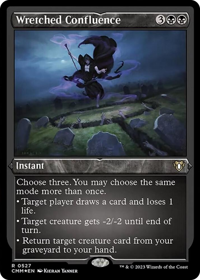 0527 Wretched Confluence (Foil Etched) R Commander Masters