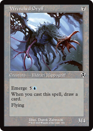 0332 Wretched Gryff (Retro Frame) C Innistrad Remastered