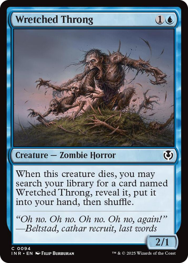 0094 Wretched Throng C Innistrad Remastered