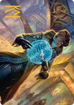 0059 Writ of Return Art Card (Gold-Stamped Signature) S Art Series: Streets of New Capenna