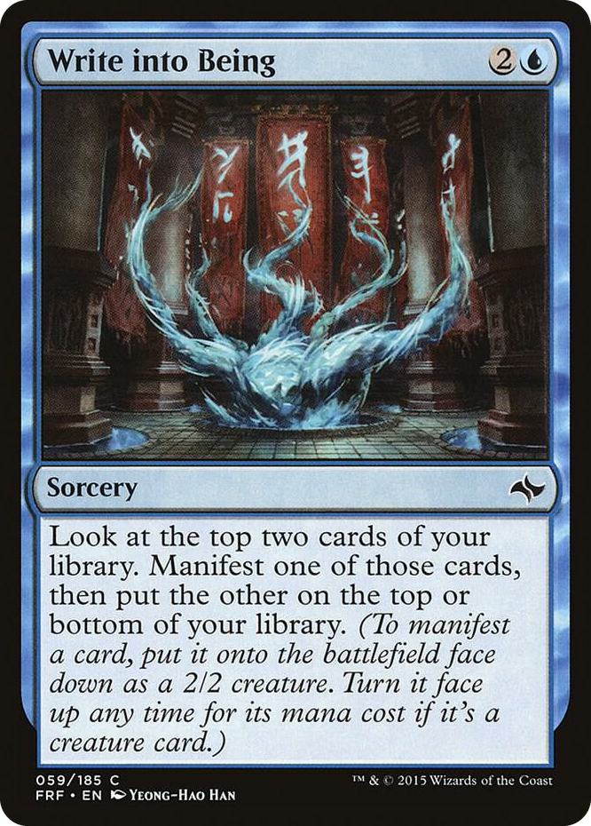 0059 Write into Being C Fate Reforged