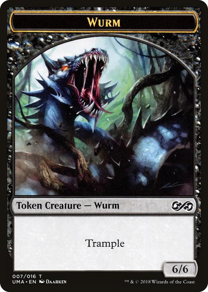 0007 Wurm Token T Ultimate Masters