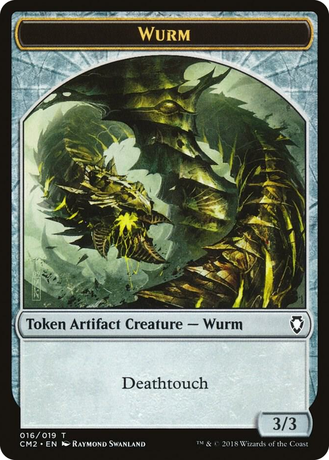 0016 Wurm Token (016) T Commander Anthology Volume II