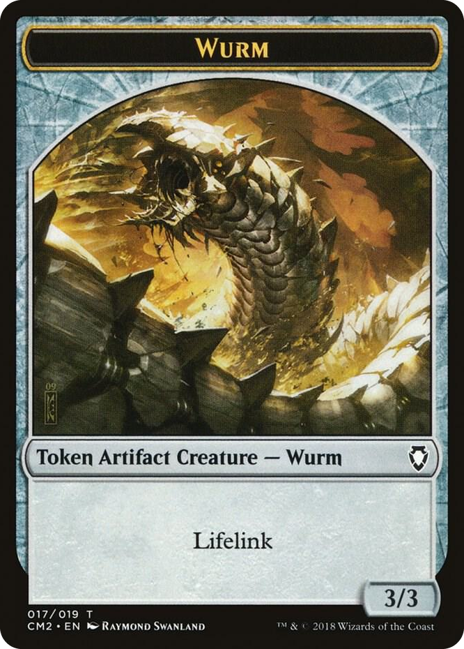 0017 Wurm Token (017) T Commander Anthology Volume II