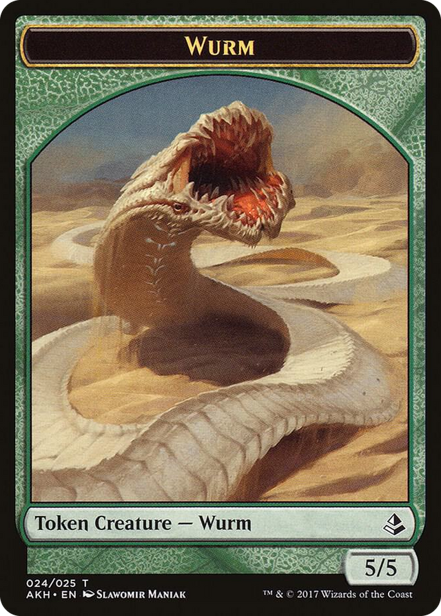 0024 Wurm Token T Amonkhet