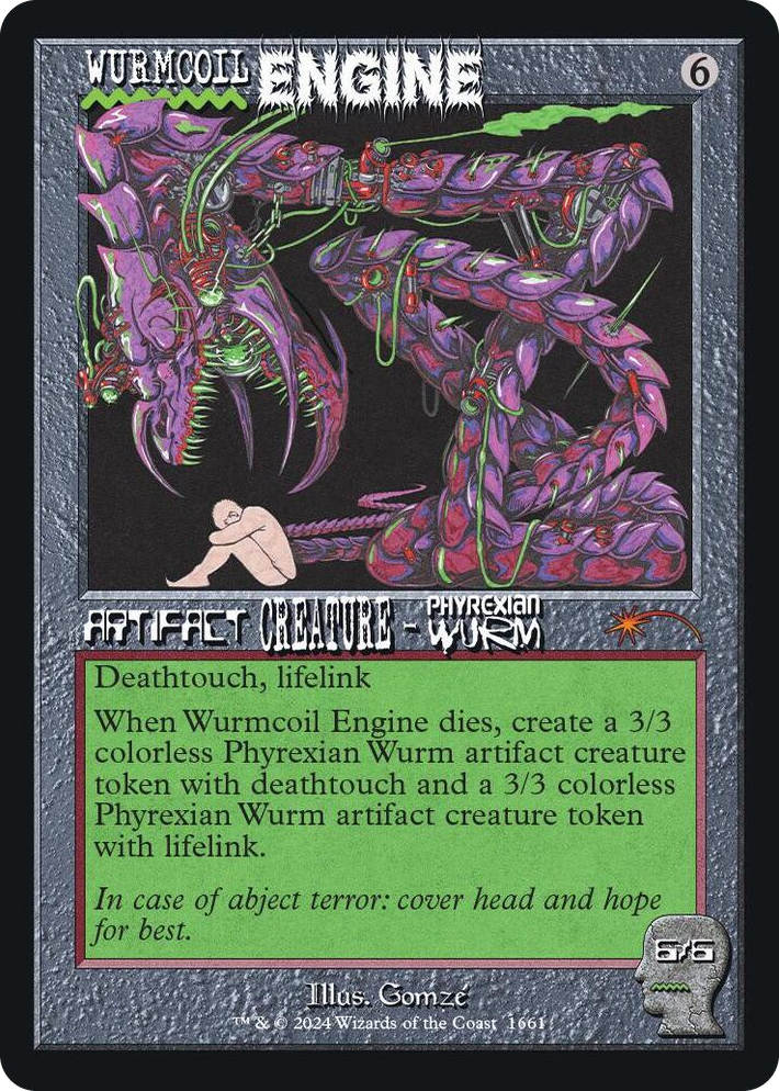 1661 Wurmcoil Engine M Secret Lair Drop Series