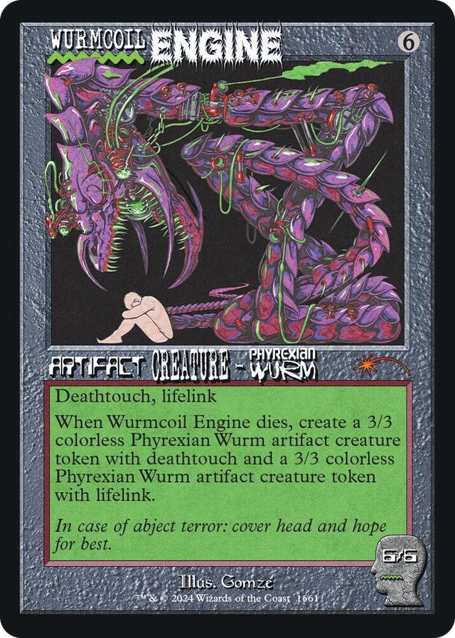1661 Wurmcoil Engine M Secret Lair Drop Series