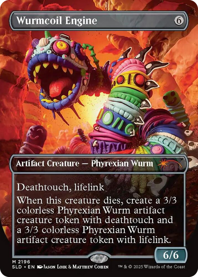 2196 Wurmcoil Engine (2196) M Secret Lair Drop Series