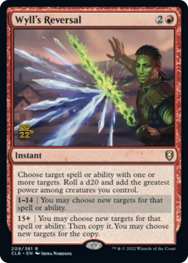 0209 Wyll's Reversal R Prerelease Cards